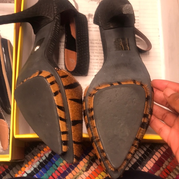 COPY - BOTH PAIR!!! Jeffrey Campbell ankle straps - Picture 2 of 7